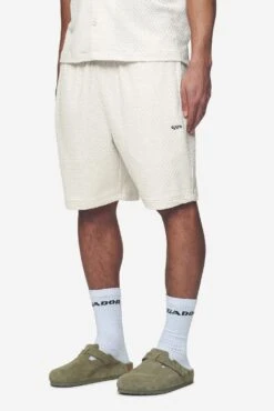 Wyton Structured Summer Shorts Salty Cream