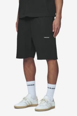 Troy Plissee Shorts Black