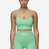 Taja Sport Bra Peppermint Green White