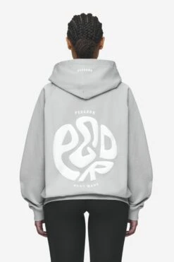 Gabi Oversized Sweat Jacket Washed Sky Grey