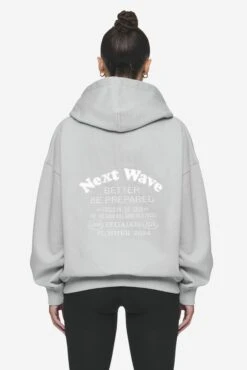 Naia Oversized Hoodie Washed Sky Grey