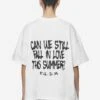 Ramira Heavy Oversized Tee White