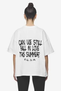 Ramira Heavy Oversized Tee White