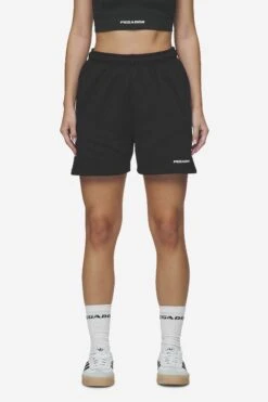 Sully High Waisted Shorts Black White Gum