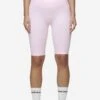 Lupita Biker Shorts Bubblegum White