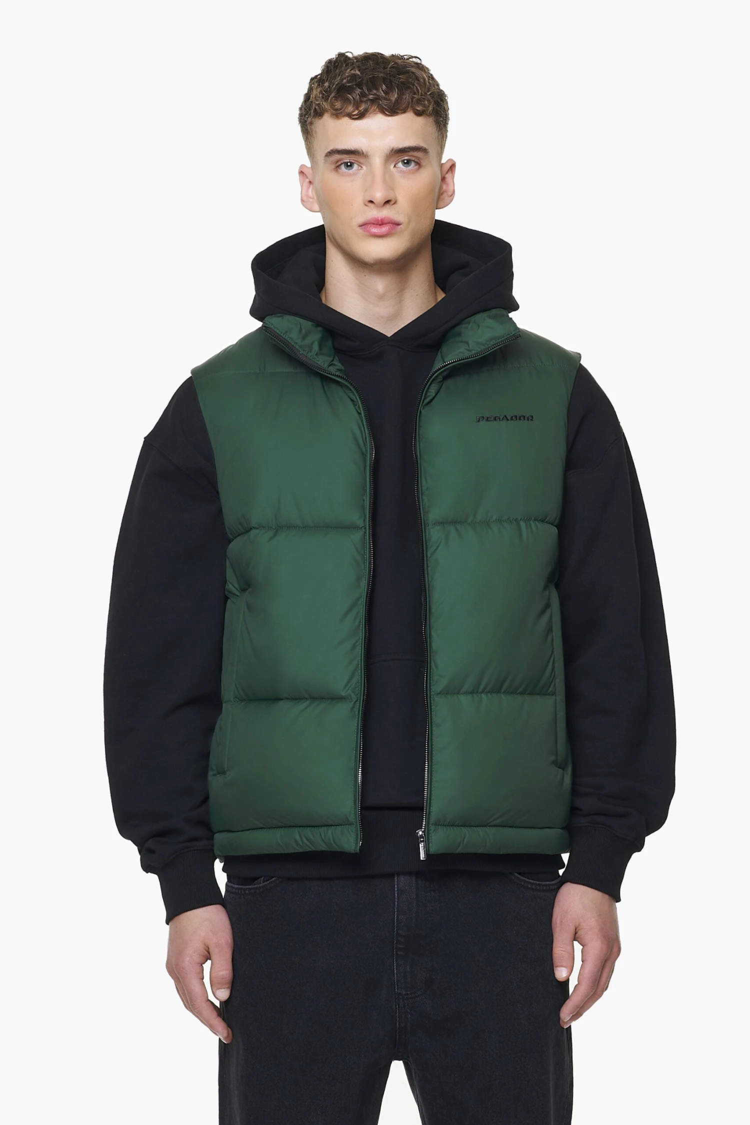 Landin Puffer Vest British Green